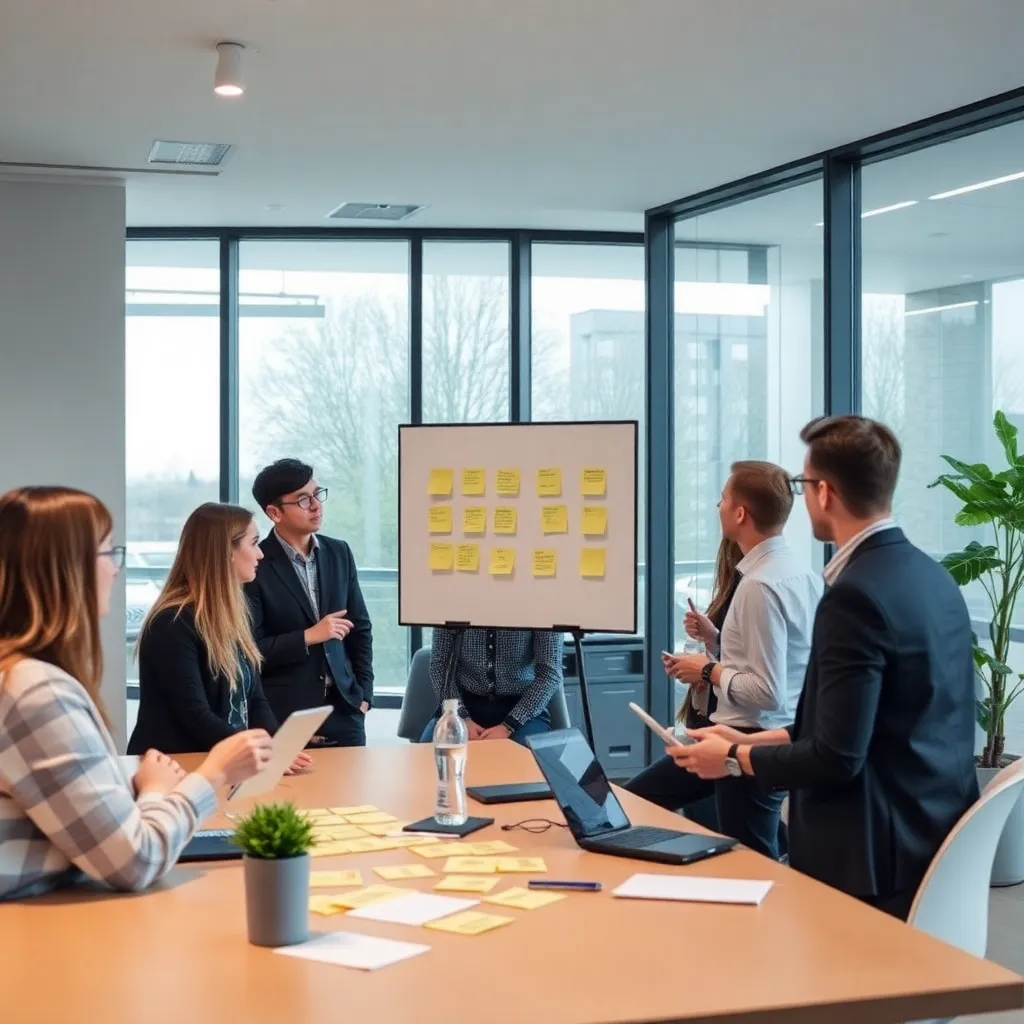 Transformatieproces in Nederlandse technologiebedrijf