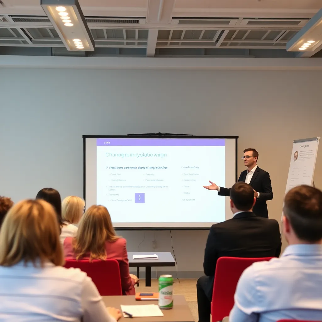 Diverse professionals in overleg aan een ronde tafel in een modern Nederlands kantoor